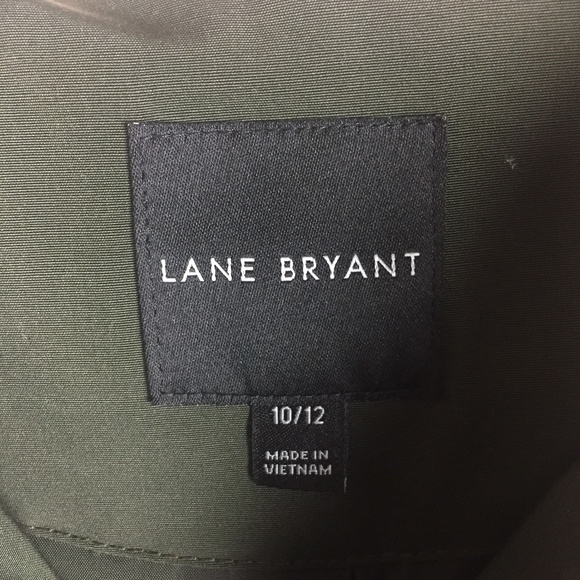 NWT Lane Bryant Faux-Fur Trim Hooded Parka Size 10/12W - Picture 14 of 16